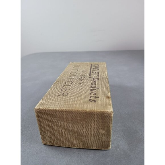 Vintage Greist Rotary Buttonholer Attachment in Box Manual 5 Attachments JH1502 - Picture 7 of 8